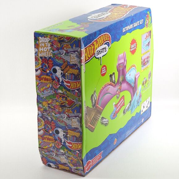 Hot Wheels 2023 Tony Hawk Octopark‎ Skate Set Playset Fingerboard & Shoes NEW - Picture 4 of 16